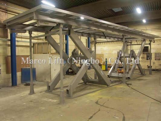 Σταθερή λειτουργία Marco Twin Scissor Lift Table με επιλογές προσαρμογής